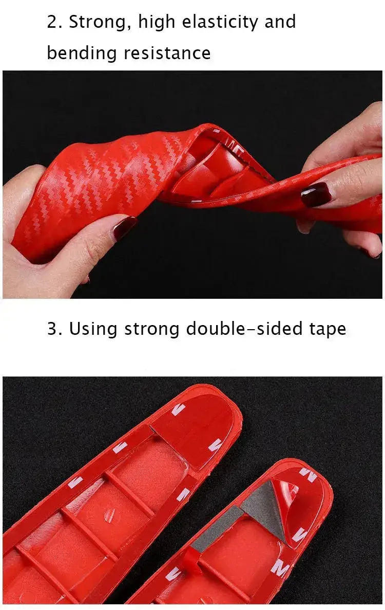 (Pack Of 4) Car Front Rear Bumper Corner Protector