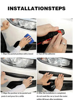 (Pack Of 4) Car Front Rear Bumper Corner Protector