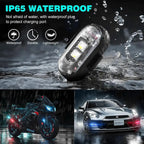 Interior Car Lights 7 Colors LED  (Pack of 2)