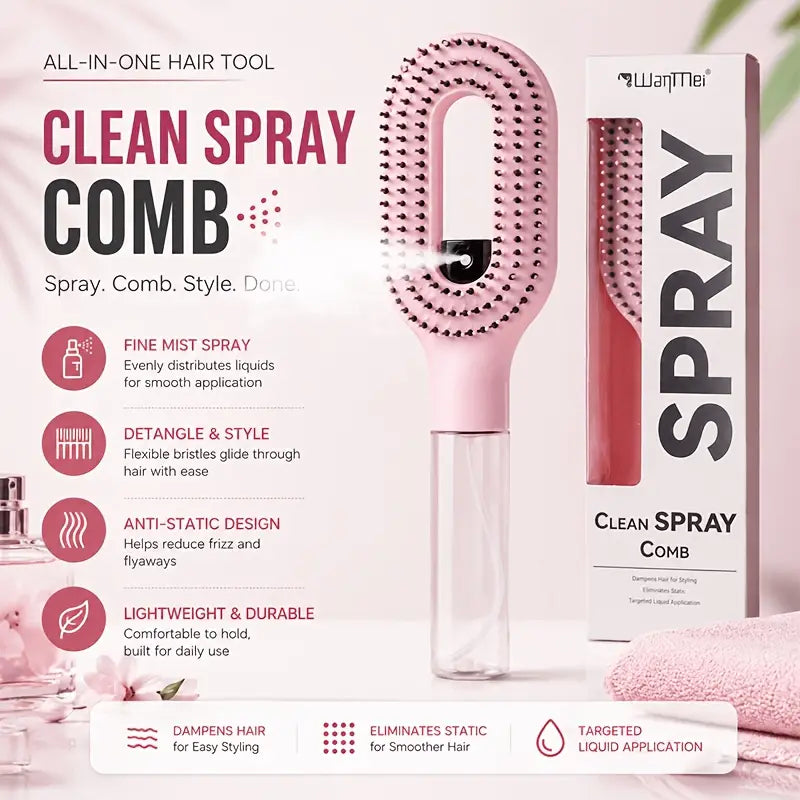 2-in-1 Spray Hair Comb
