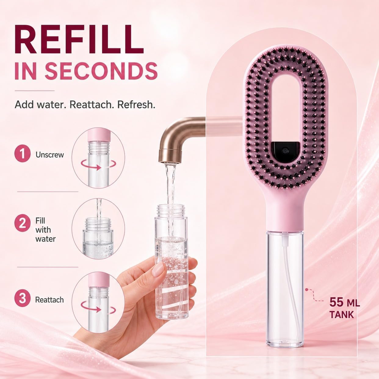 2-in-1 Spray Hair Comb