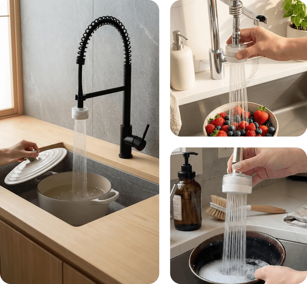 Hard Water Filter Faucet Tap
