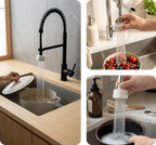 Hard Water Filter Faucet Tap