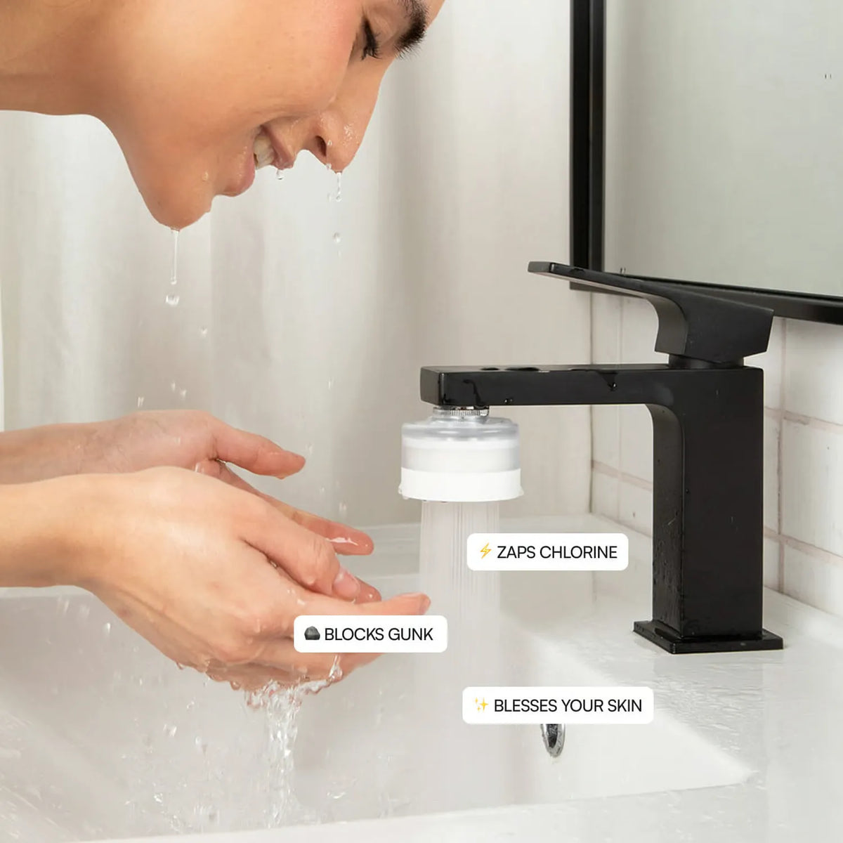 Hard Water Filter Faucet Tap