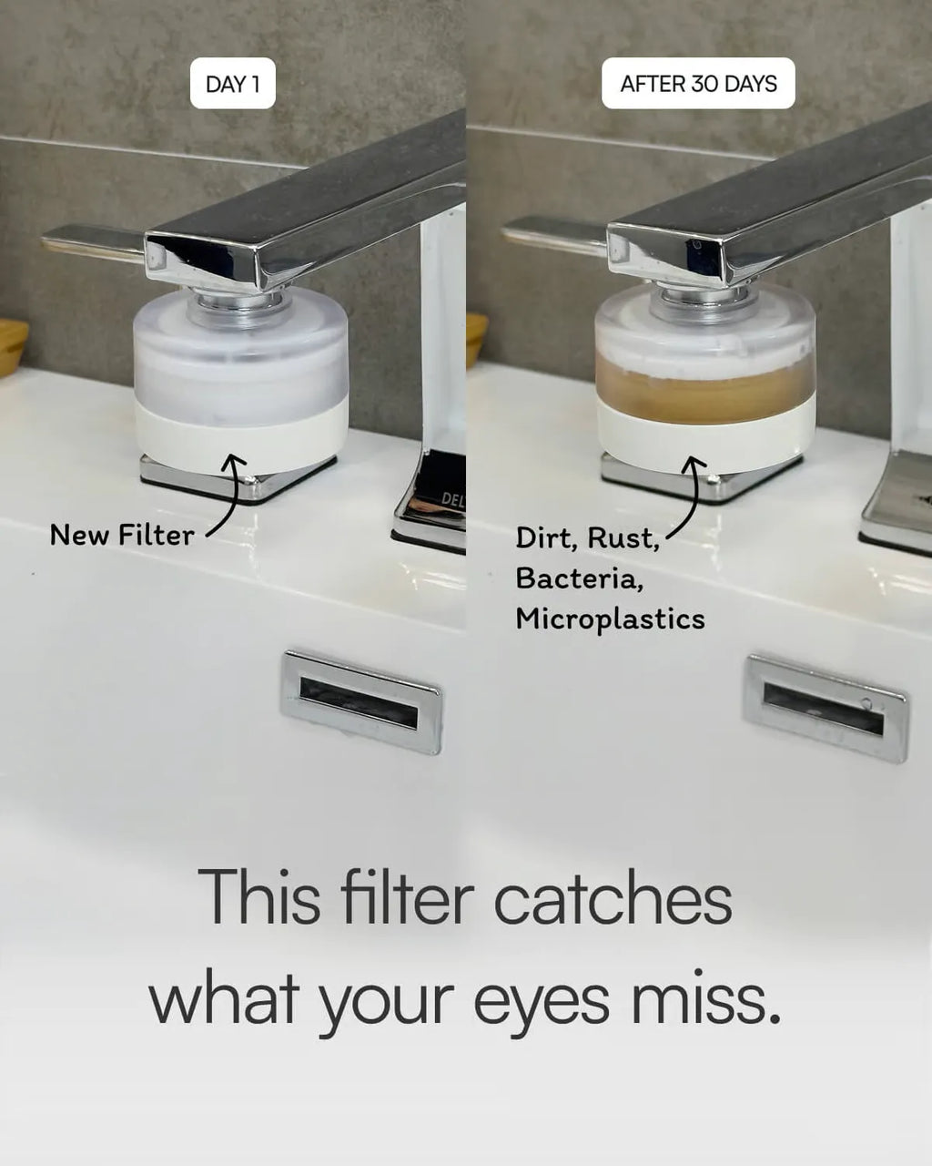 Hard Water Filter Faucet Tap
