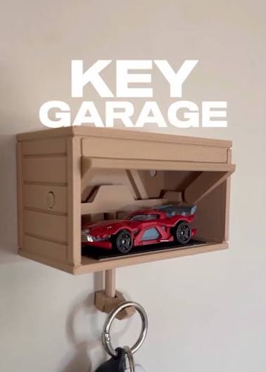 Mini Garage Wall Mounted Key