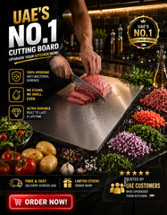 Premium Stainless Steel Chopping Board