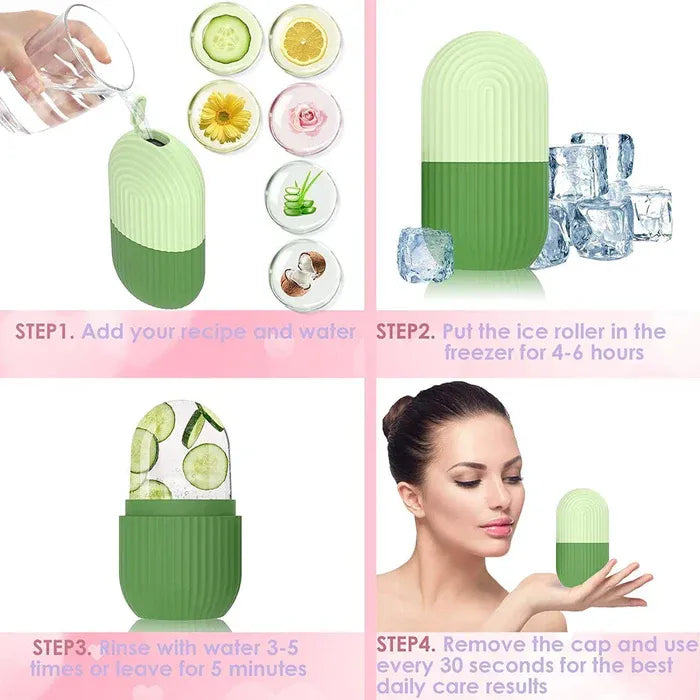 Silicone Face Ice Roller