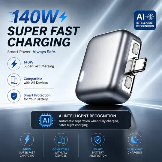 Smart Auto Eject Charging Adapter